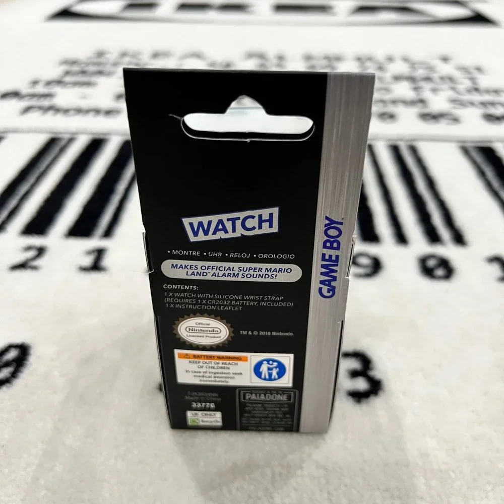 Nintendo Game Boy Digital Wristwatch Watch Paladone Super Mario Sound NES Sealed - Picture 4 of 10